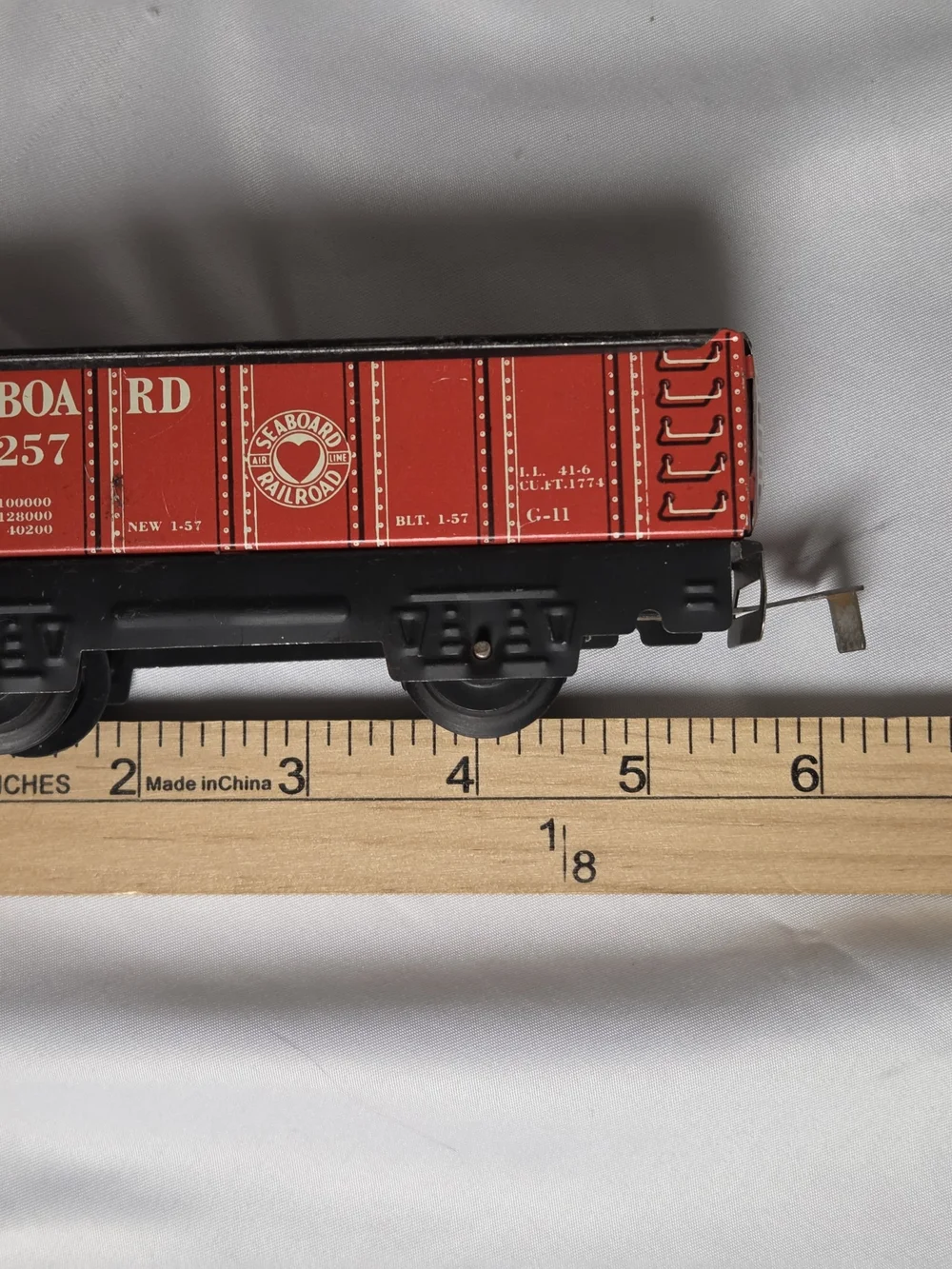 Vintage‎ sea board 19257 metal train car (Lot#35T)